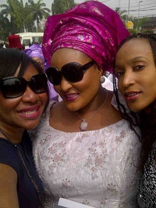 Uche Orizu + Nneka Ngene-Ashiedu & Eno Udo-Affia @ my brothers wedding in Jan, 2012 - Lagos
