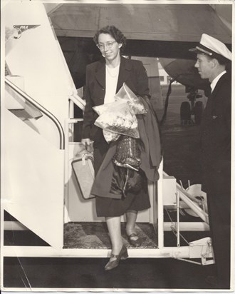1956 Arriving back in America first time