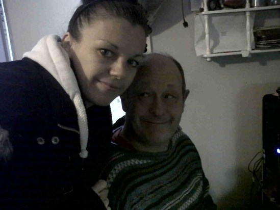 The last picture I remember us having together. Miss you daddy xxxx