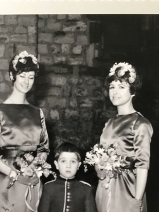 Mum and Ruth at Pam's wedding