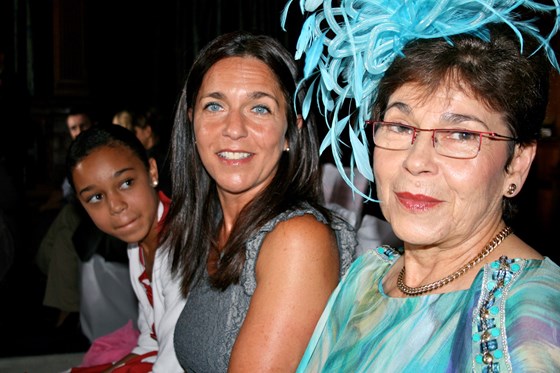 Mum loved a wedding hat!