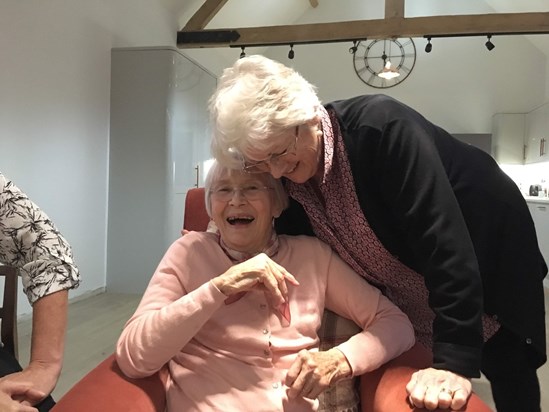 Mum and sister Sally, November 2018