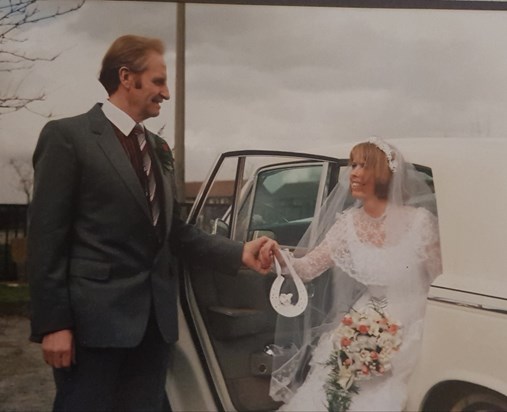 1985 Wedding Margaret and Richard