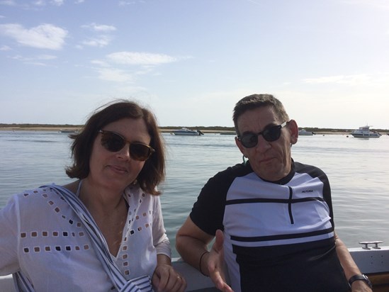 Jane and Bob, Cabanas de Tavira, Faro, Portugal 2017