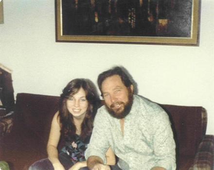 young Tammy and Dad 
