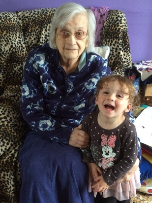 Nanny and Bethany