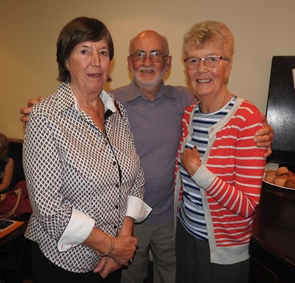 Joyce, Roger & Margaret at Thomas Family Reunion 2016