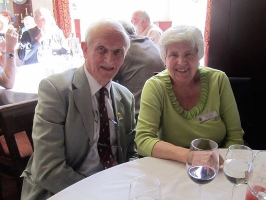 Graham & Mary at Nutters 6th July 2014