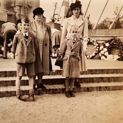 Young Peter & family