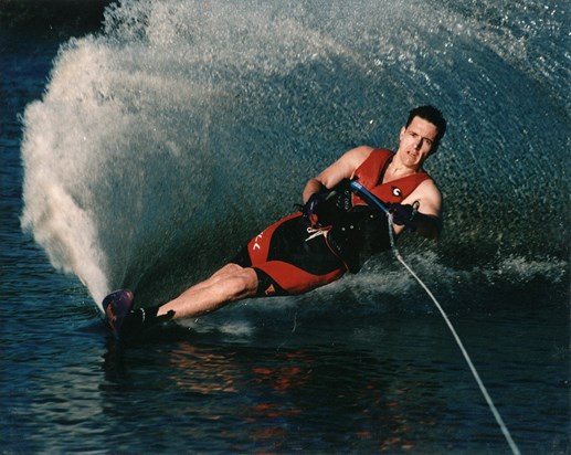 water skiing