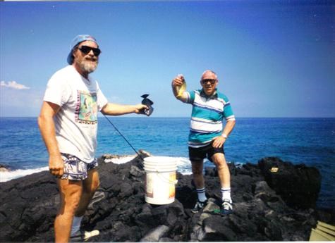 Corm and Bill Van circa '93 - Good day for fishing