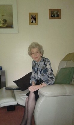 Mum at home, Aug 2016