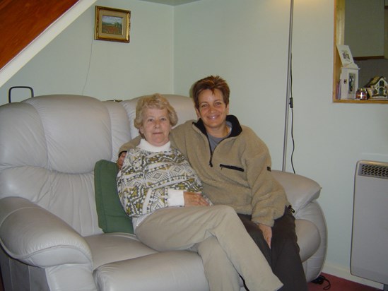 with Aunty Jean in  2005