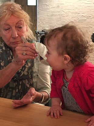 Feeding “Millie”, Langdale May 2016