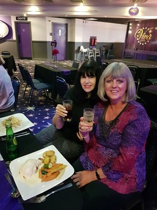 Sharon and Bev at The Vue to see George Michael Tribute a couple of years ago.