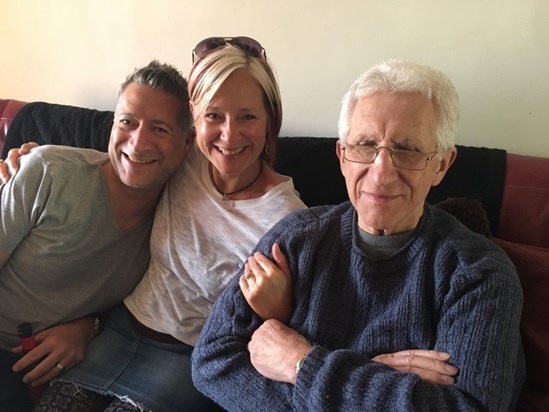 Dad, Claire and Nick...happy memories xxx