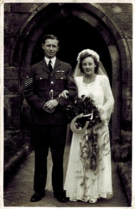 1947 mum and dad wedding