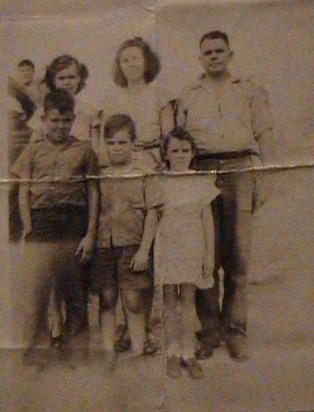 Esther and her family in 1948