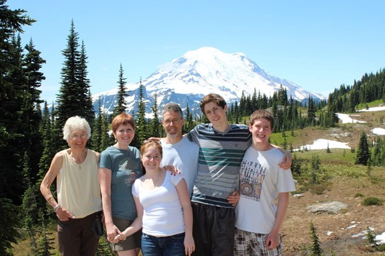 Jane and Crispin's family in Seattle, WA