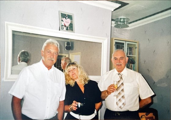 Jim with his brother Tom and Sister-In-Law Dawn