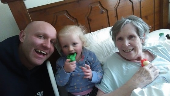 Carole, Son Matt & Granddaughter Ellie