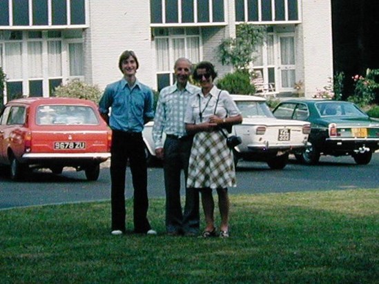 David H, Georgina and David 1970's
