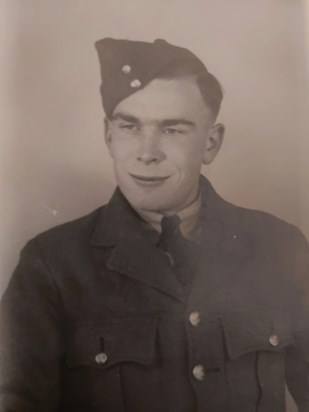 Henry in his RAF uniform during WW2