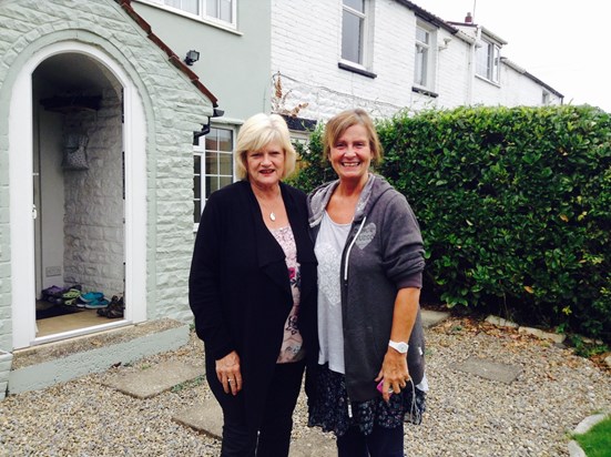 Karen & Denise 2015 friends united again 😍