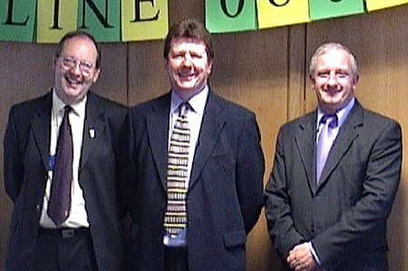 Steve,  Sheffield Meeting June 2001 with Andie Anderson & Gerry Stevens