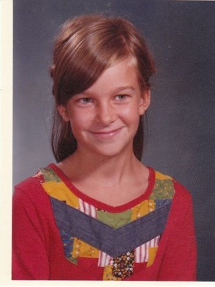 1981 – what an adorable girl - it looks like a school photo