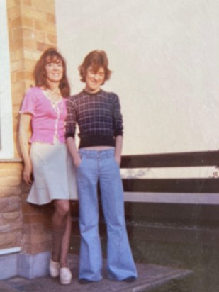 Stephen and his Mother, Audrey 