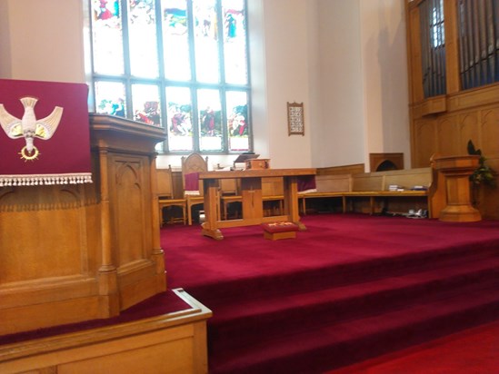 Inside Kinnoull Parish Church