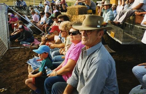 at a rodeo in Australia