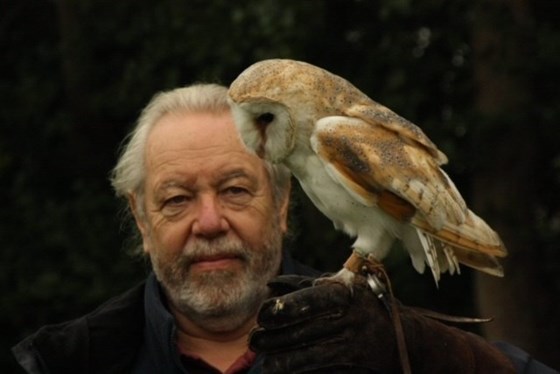 Malcolm and his feathered friend!