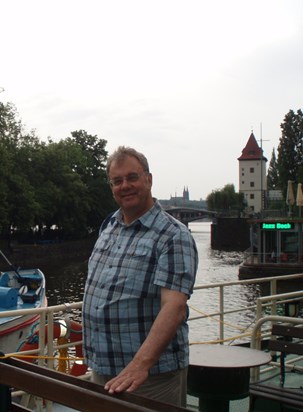 Boat trip in Prague 2009