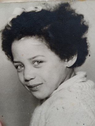 Mum as a child