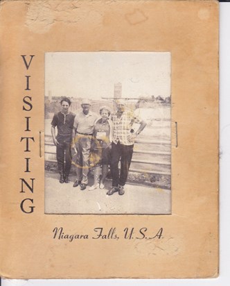Visiting Niagra Falls (July 7, 1968)