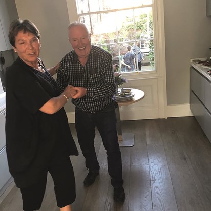 Mum and Dad now dancing together again