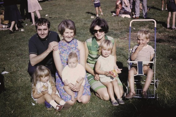 Cousin Pete and family