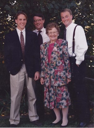 Loys, Robert, Collin and Brad Lee 1993
