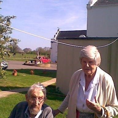 The last picture taken of Eleanor with her late husband, Alan.