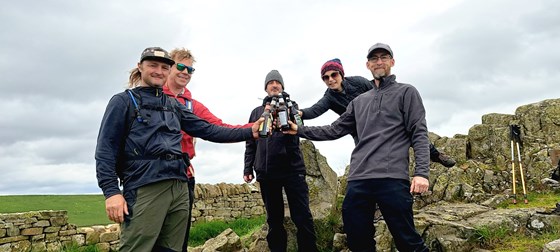 Camping Family - Hadrian's Wall Walk