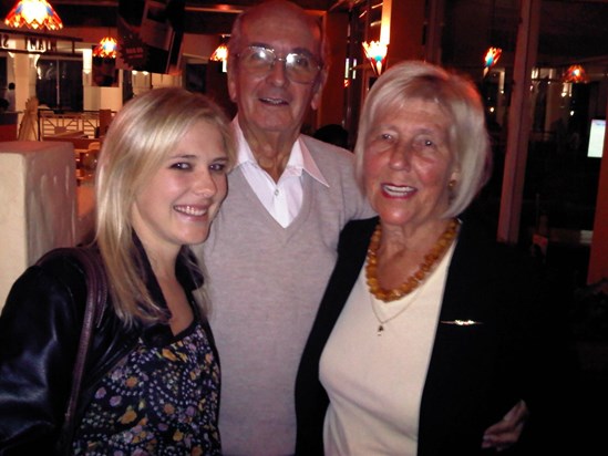 Dad, Cecilia and her grand-daughter