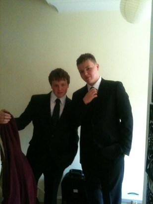 McCorley & Harrison On Mums Funeral Day