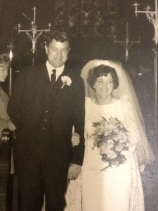 Mum & Dads Wedding Day 25/10/1968