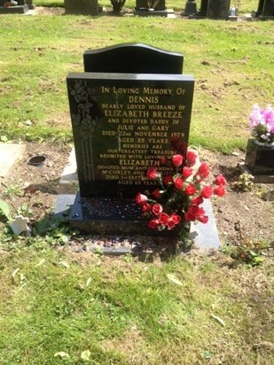 Dads resting place 24/6/13