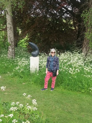Lovely visit to On form sculpture at Asthall, Oxfordshire 