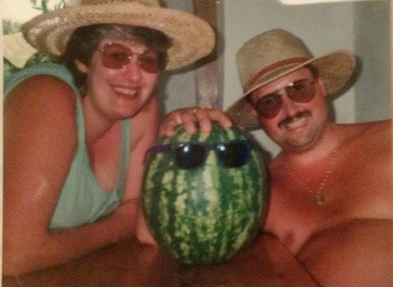 Dad, Mum and Melon (corfu)