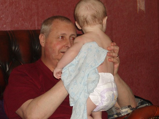 Dad (Tony and little one) x