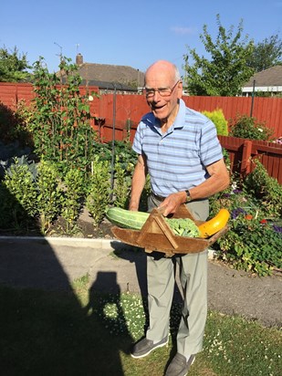 John in the garden